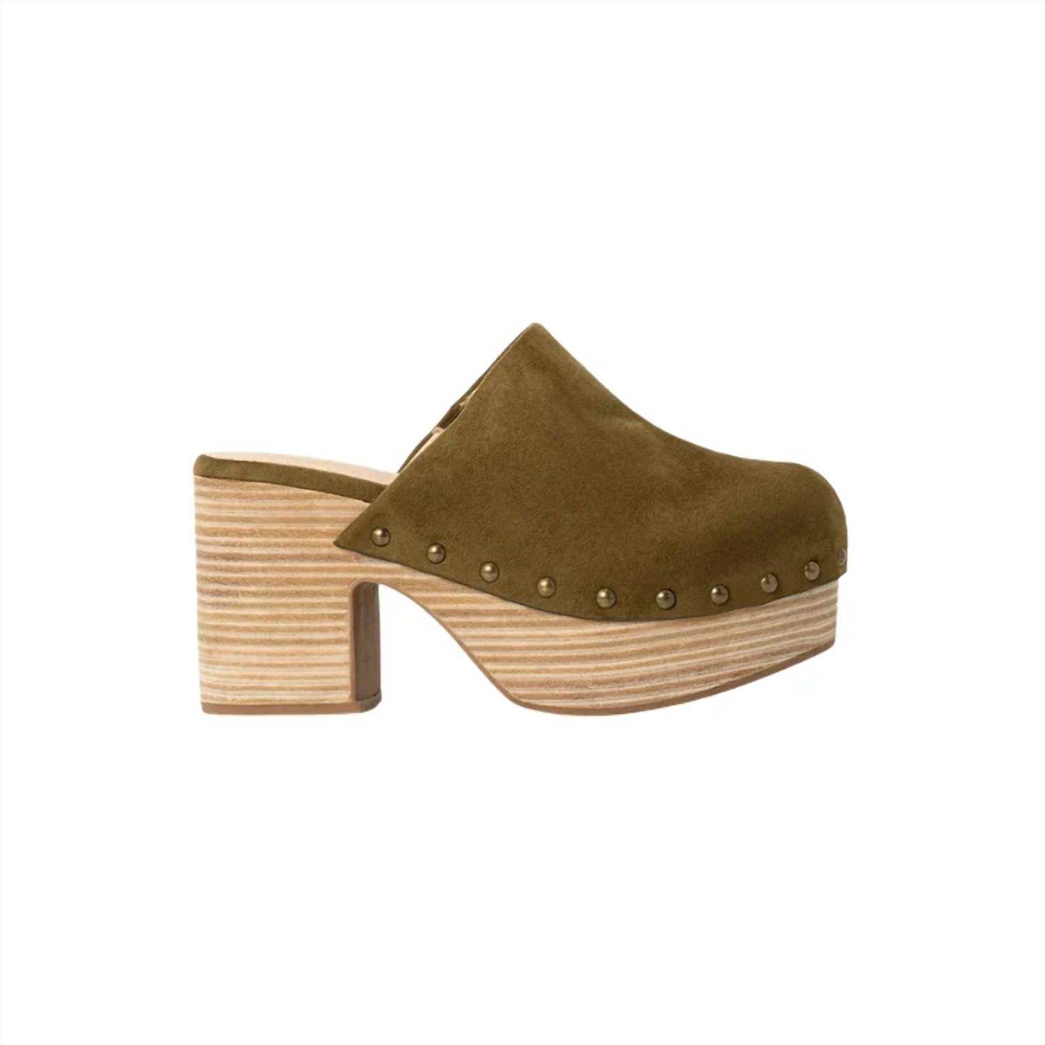 Shu Shop Women\'s Gigi Suede Platform Clog Size 6 Shu Shop Women\'s Gigi Suede Platform Clog Size 6