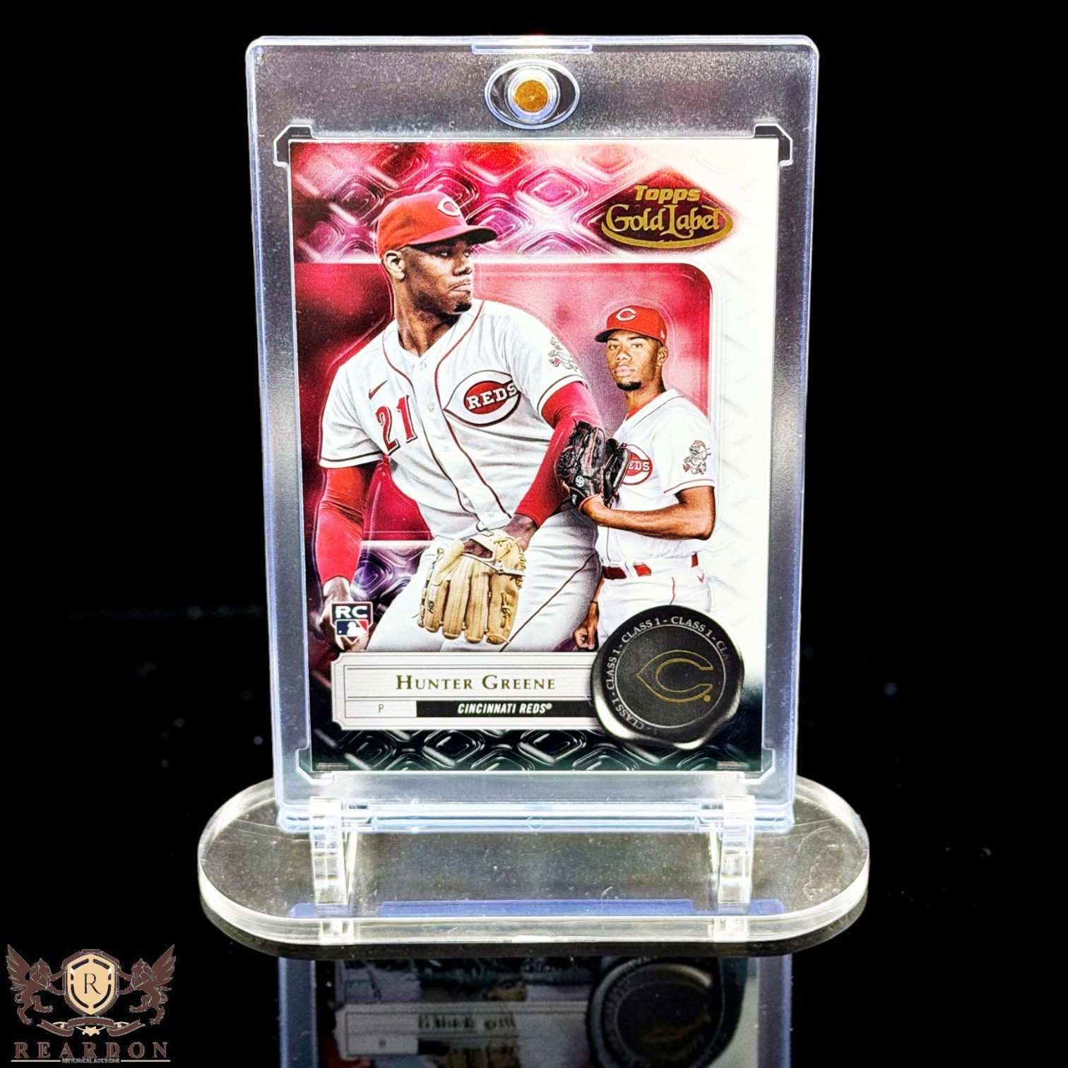Hunter Greene RARE ROOKIE RC TOPPS GOLD INVESTMENT CARD SSP FEEL REDS MINT CARD