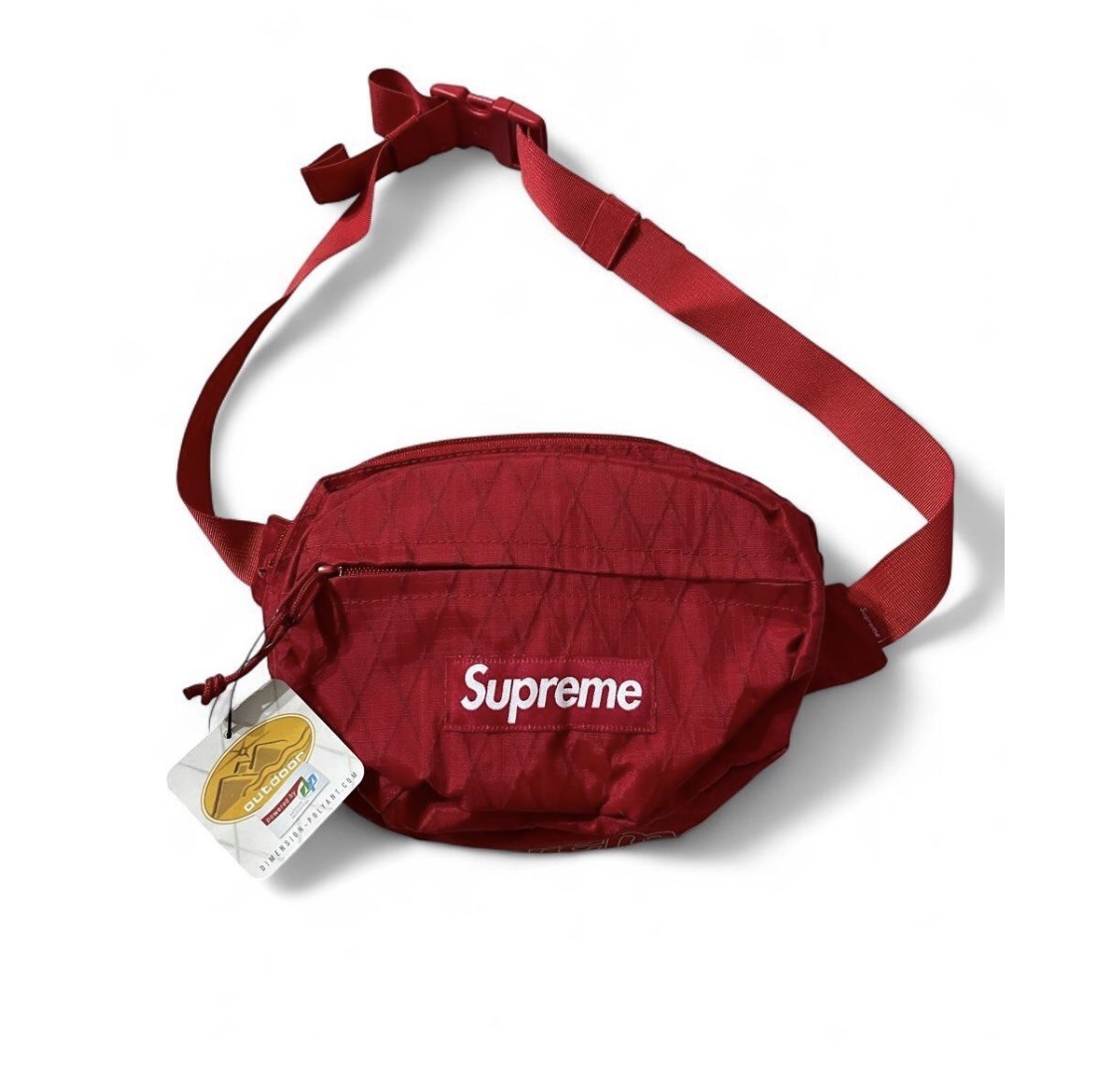 SUPREME 18SS 2Way Waist Bag in Red