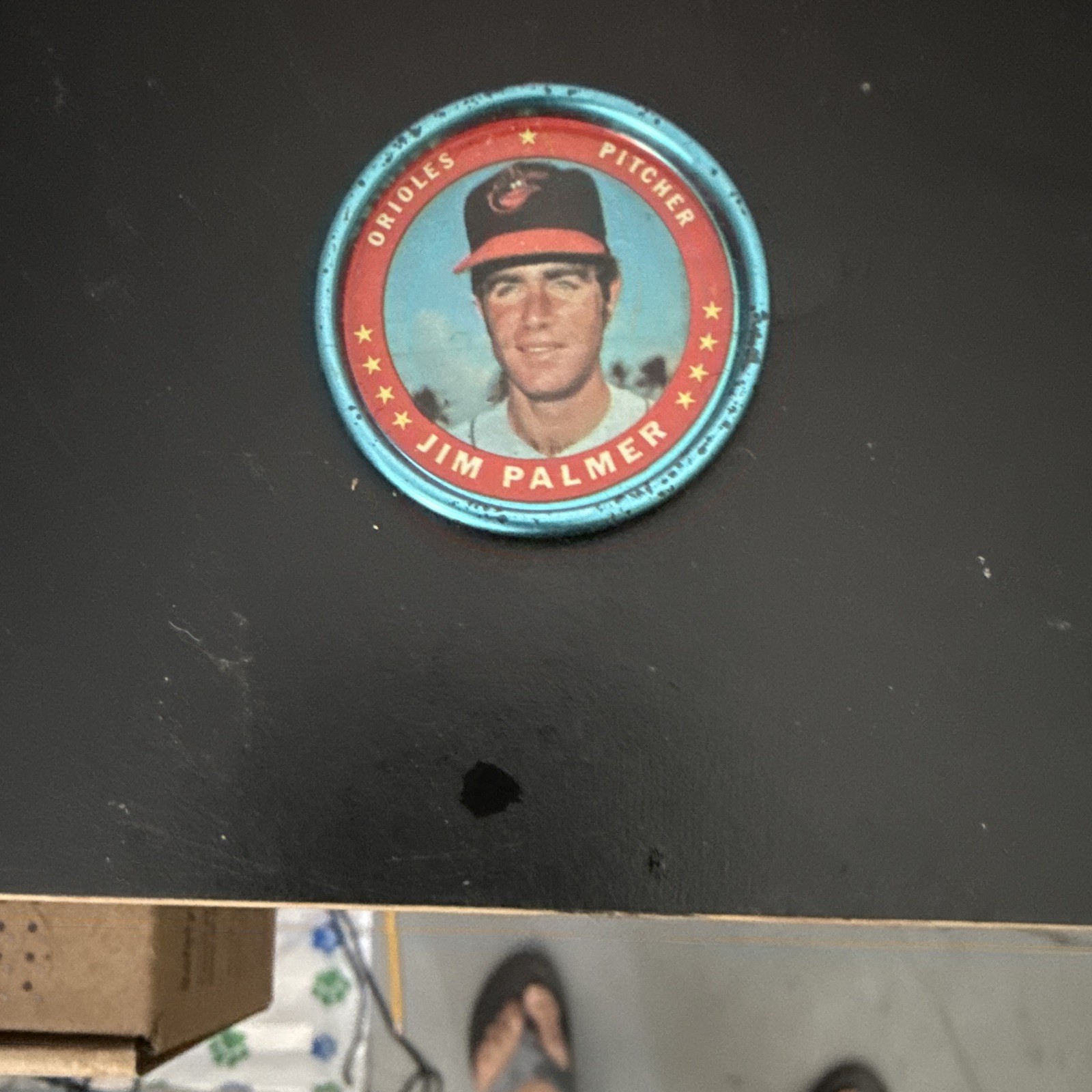 Topps 1971 Topps Coins Jim Palmer #9 Baltimore Orioles Metal Oversized Coin Topps 1971 Topps Coins Jim Palmer #9 Baltimore Orioles Metal Oversized Coin