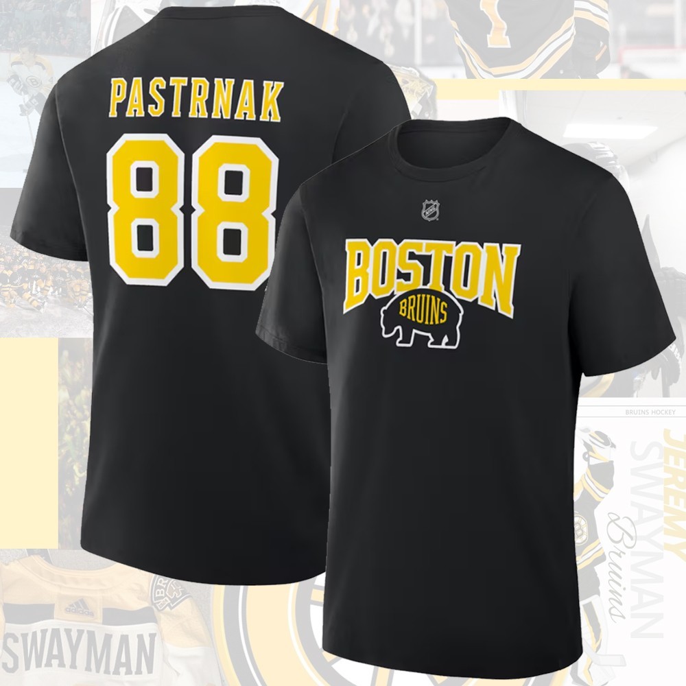 Boston Bruins 2026 Stadium Series Name & Number Players Unisex Gifts For Fans