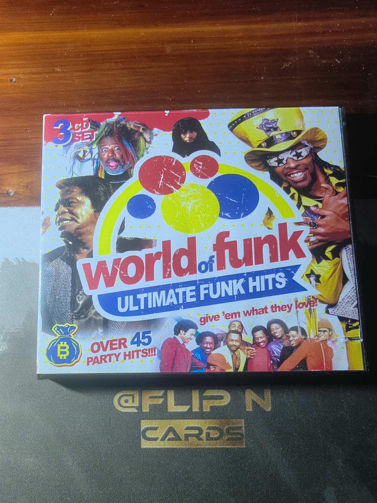 BALLIN DJs - WORLD OF FUNK - ULTIMATE FUNK HITS - 3 CD MIXTAPE - PROMO FUNK R&B 