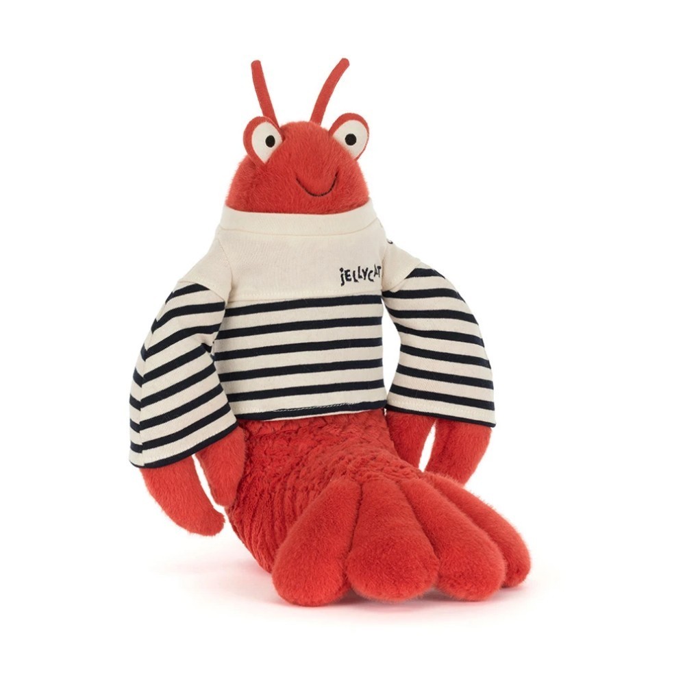 Jellycat Larry Lobster 'Sailor' Plush Toy 11 Inch Nautical Collectible Gift