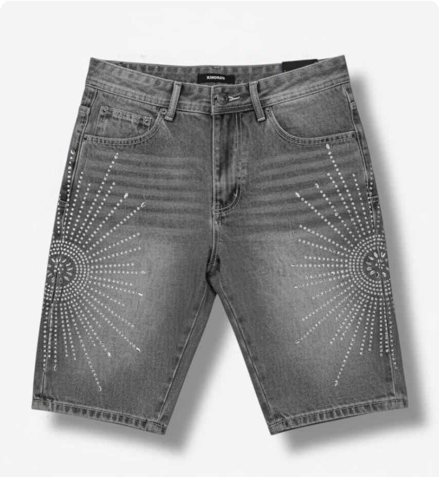 Kindred Men\'s Gray Straight Denim Jeans Regular Fit Solid Pattern Size 36