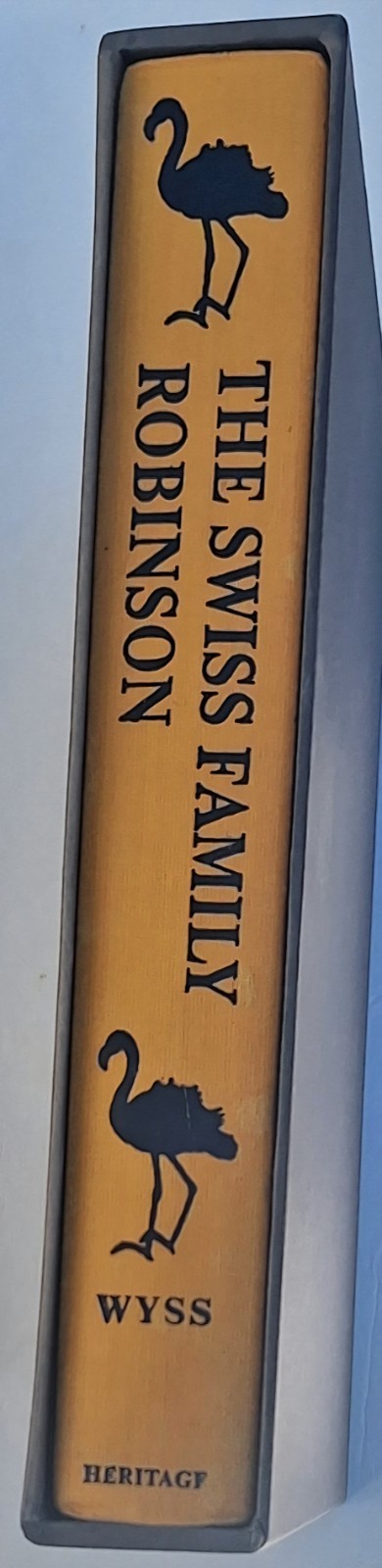 Swiss Family Robinson by Johann Wyss w/ Slipcase Heritage Press VINTAGE 1963