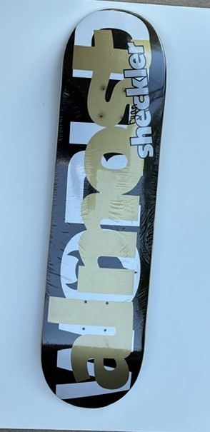 Ryan Sheckler Gold Almost Skateboard Deck World Industries Pro Model