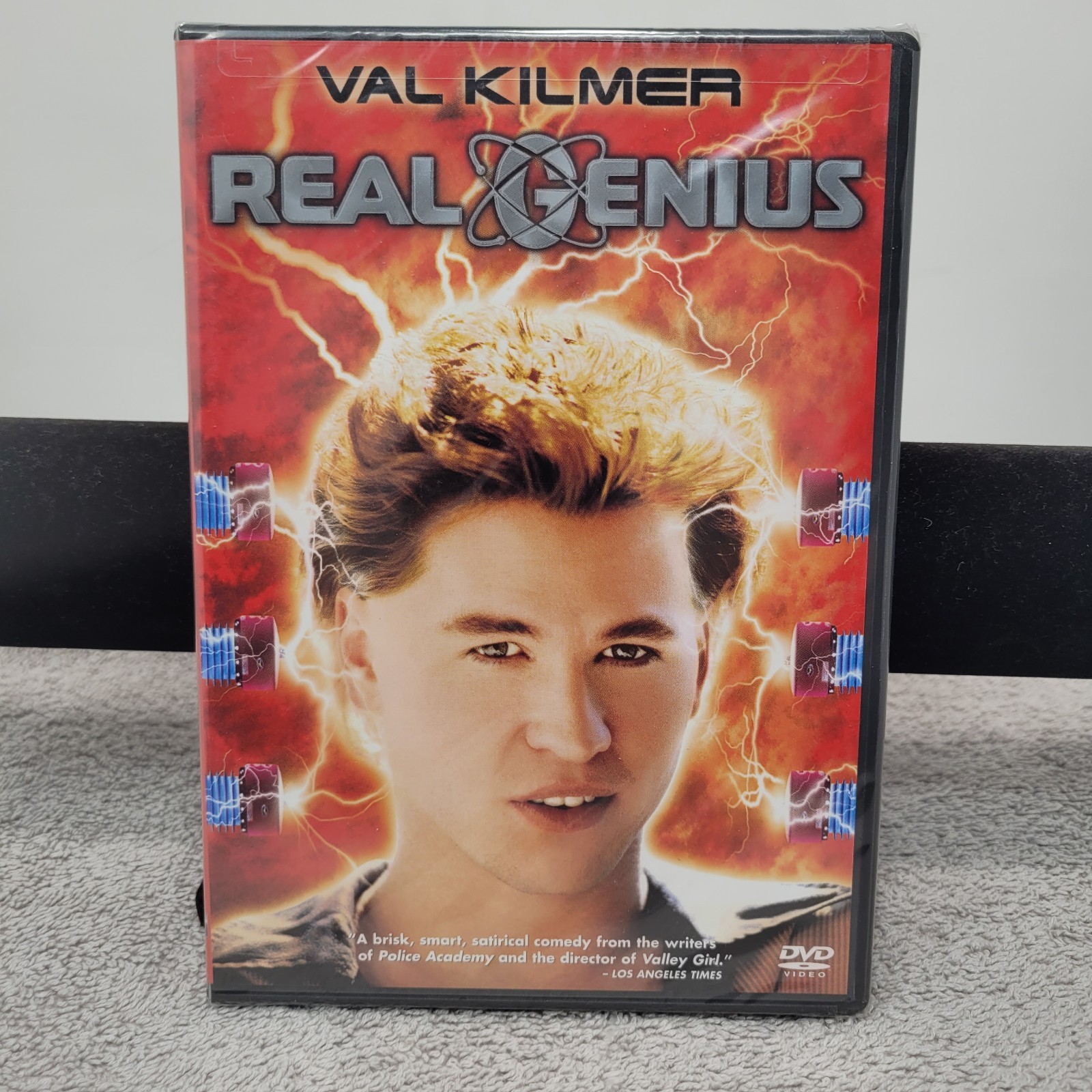 Real Genius (DVD) Val Kilmer 1985 Cult Classic 80s Sci-Fi Comedy - NEW & SEALED