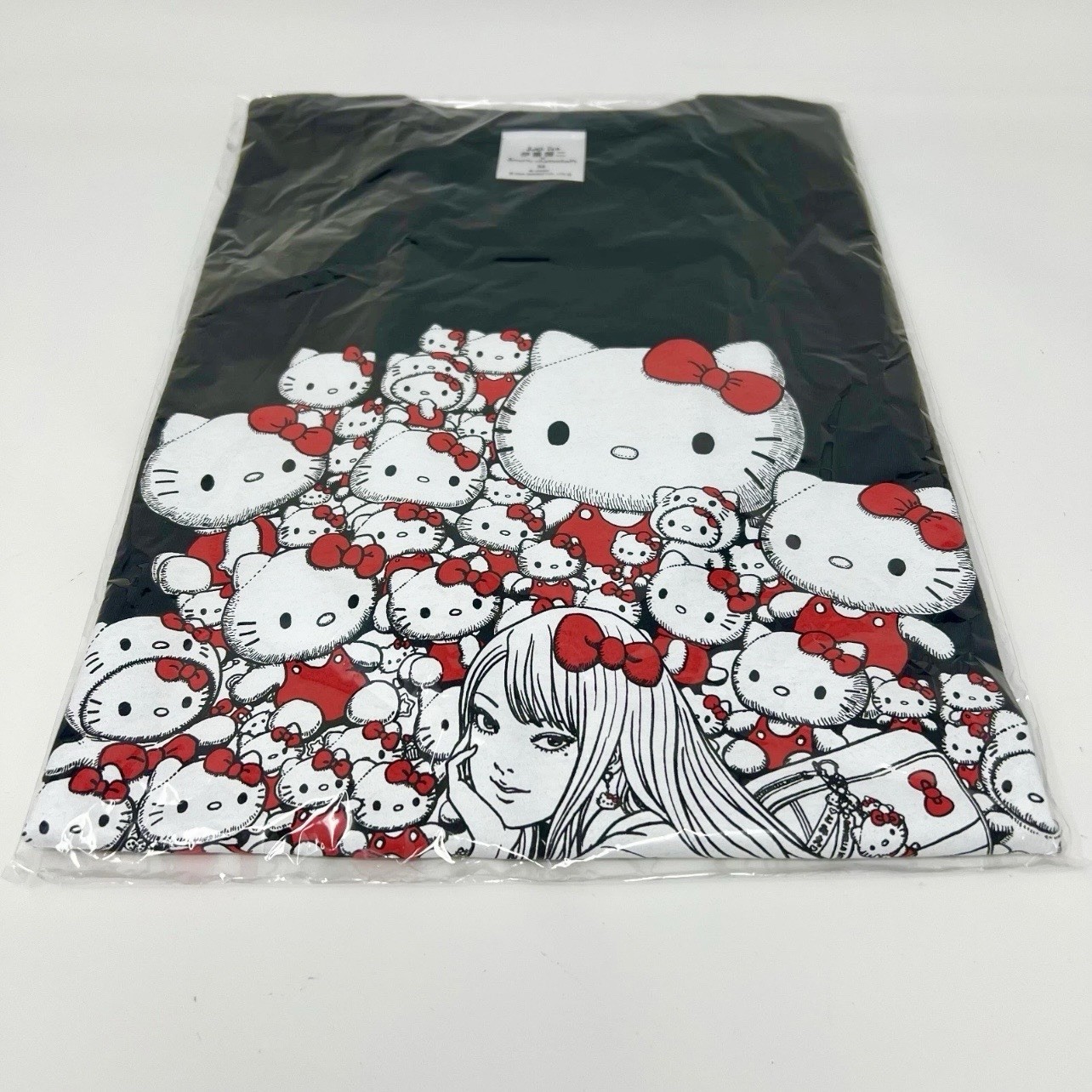 Junji Ito Sanrio Tomie Black  T-shirt Sizes M