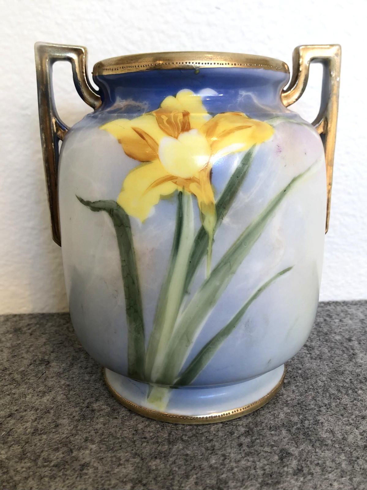 Antique Nippon Porcelain Morimura Brothers Vase (1911-21) - 6