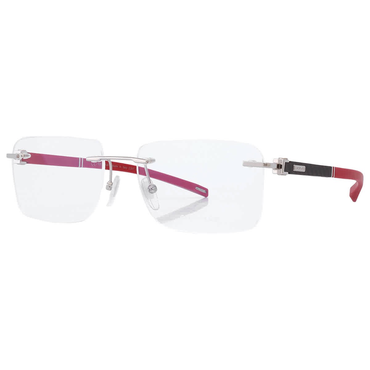 Chopard Demo Rectangular Men\'s Eyeglasses VCHD88 0579 56 VCHD88 0579 56