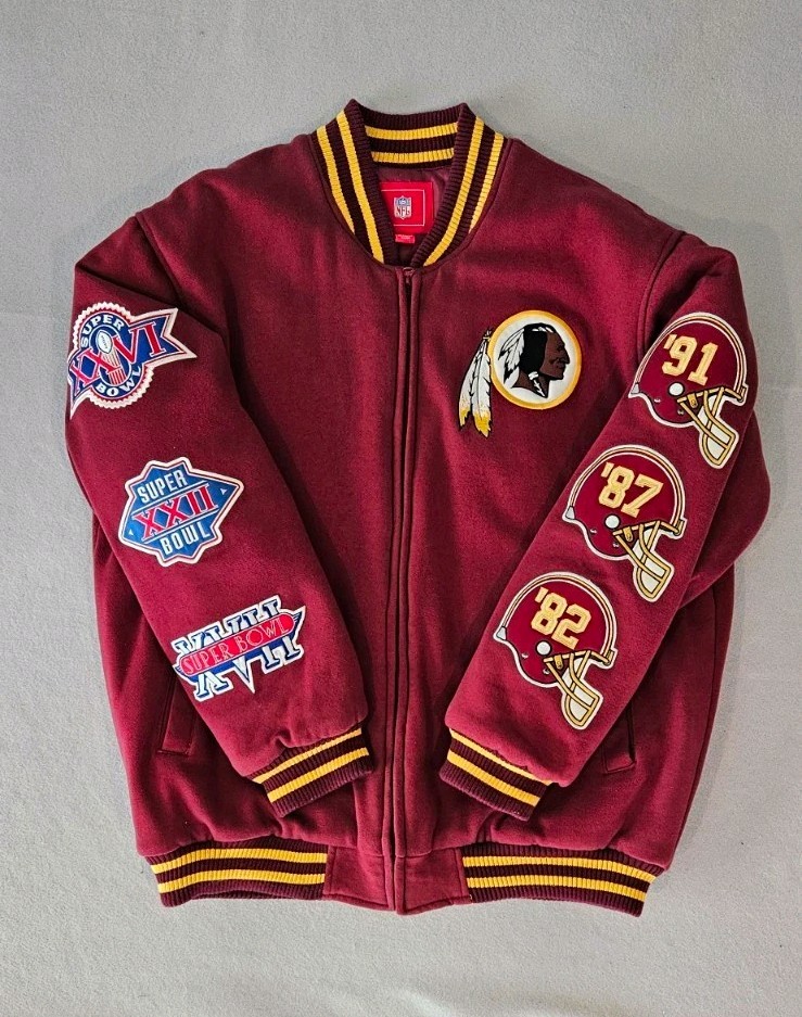 Vintage G-III Washington Redskins Super Bowl Champions Jacket Men’s XL NFL -RARE