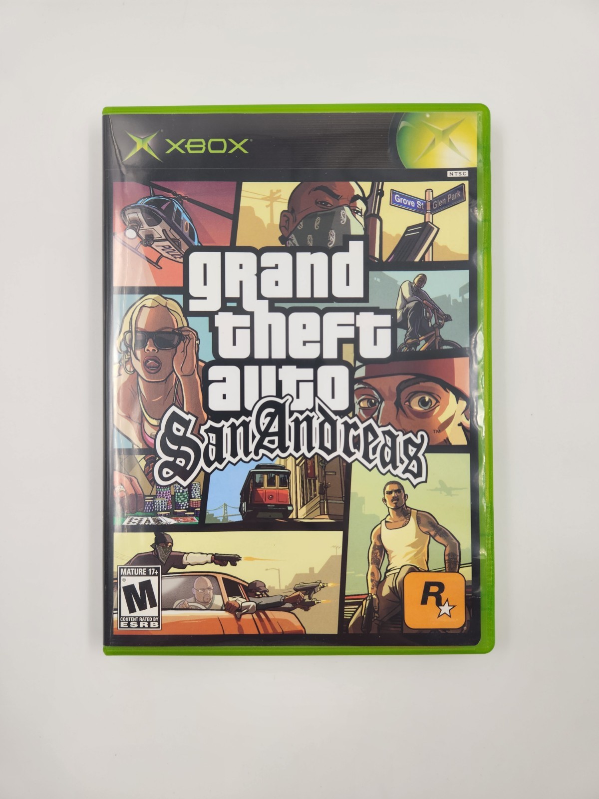 Grand Theft Auto San Andreas Xbox Complete CIB Grand Theft Auto San Andreas Xbox Complete CIB