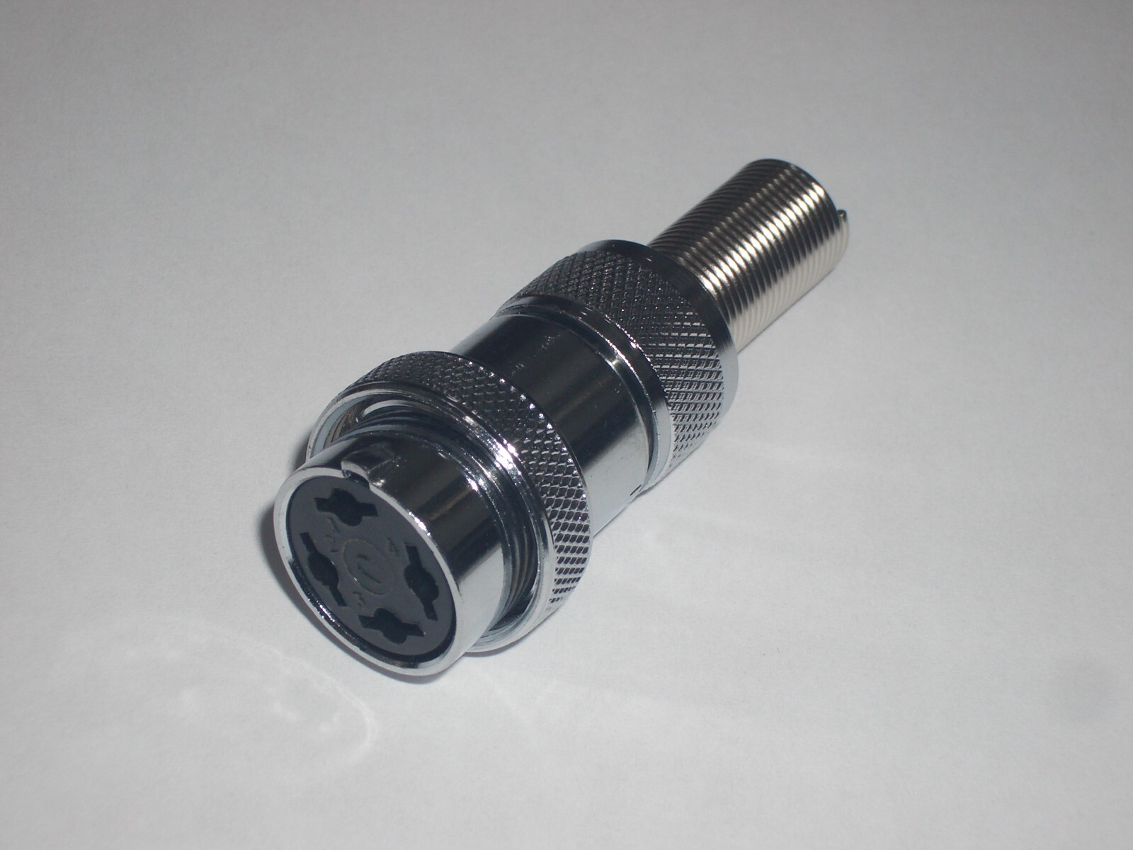 AMPHENOL (WIRE-PRO) 91-MC4F1 4 PIN MICROPHONE CONNECTOR 3/8\