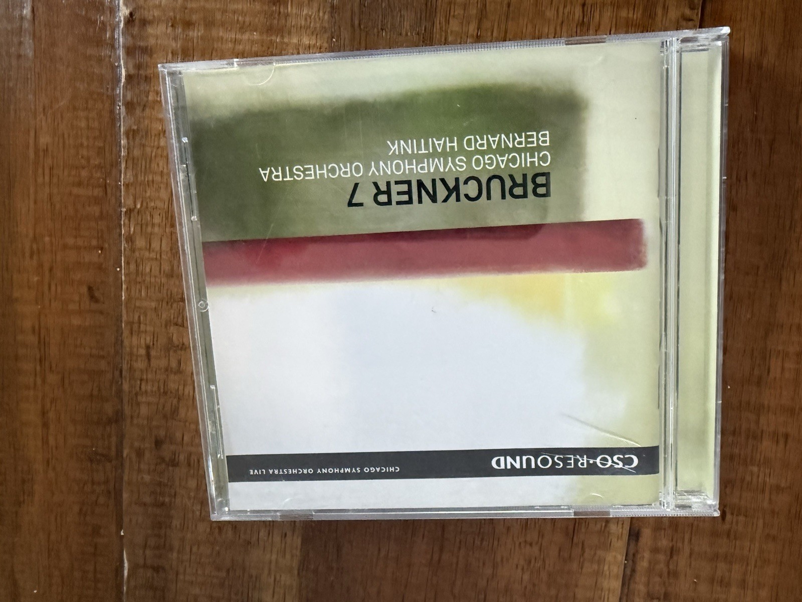 BRUCKNER: Symphony No.7; Bernard Haitink-Chicago Symphony (CD, CSO Resound,2007)