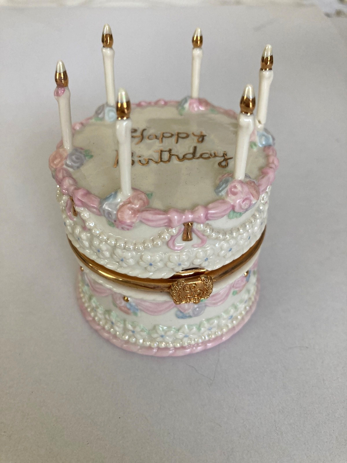 Lenox Happy Birthday Treasure Box - READ Lenox Happy Birthday Treasure Box - READ