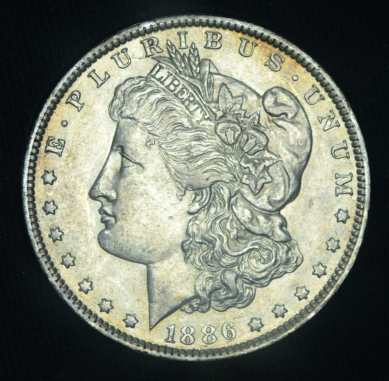 1886-O $1 Morgan Silver Dollar AU Better Date ~ 26526 1886-O $1 Morgan Silver Dollar AU Better Date ~ 26526