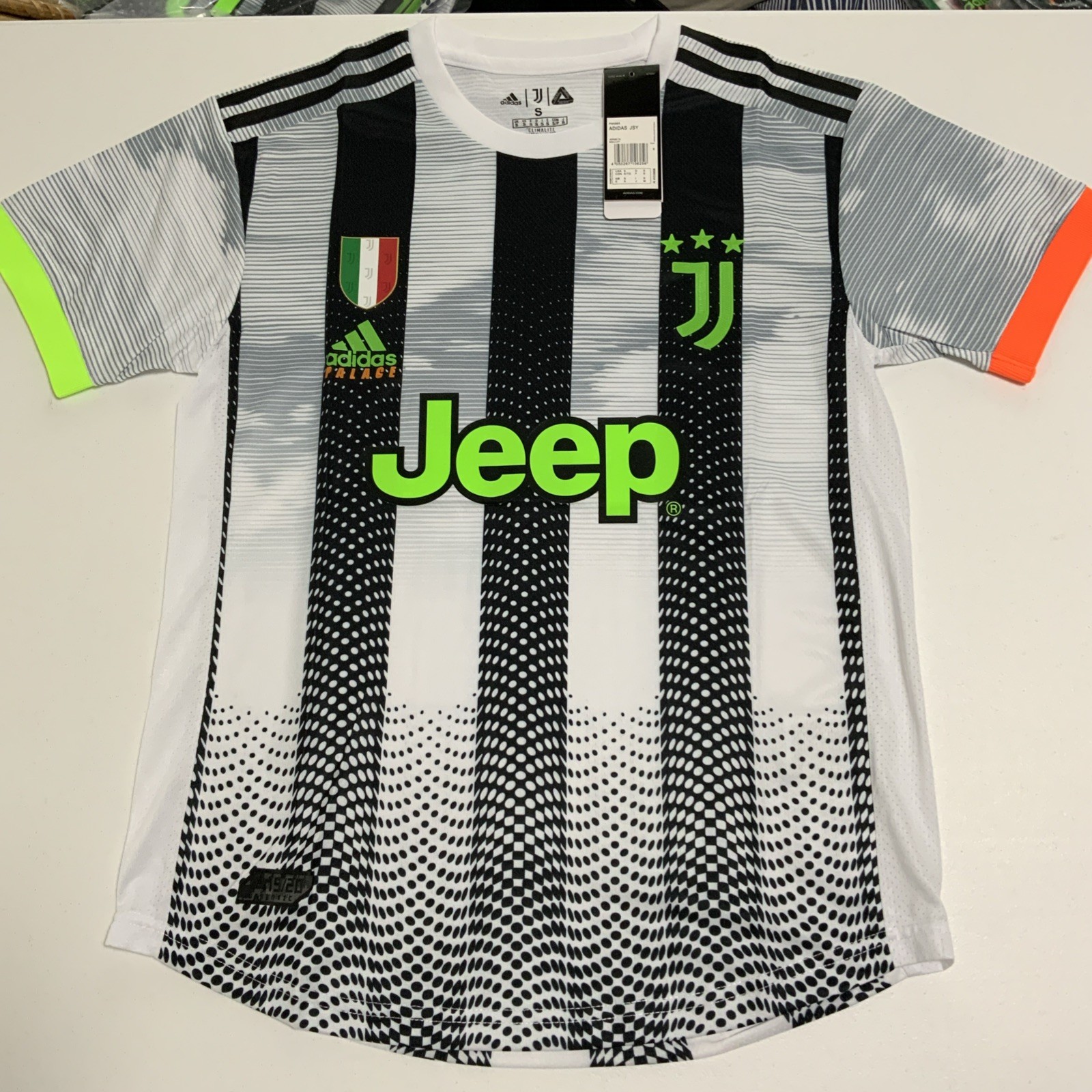 Adidas Palace Jersey Mens Medium Jeep Juventus Soccer Football Small Adidas Palace Jersey Mens Medium Jeep Juventus Soccer Football Small