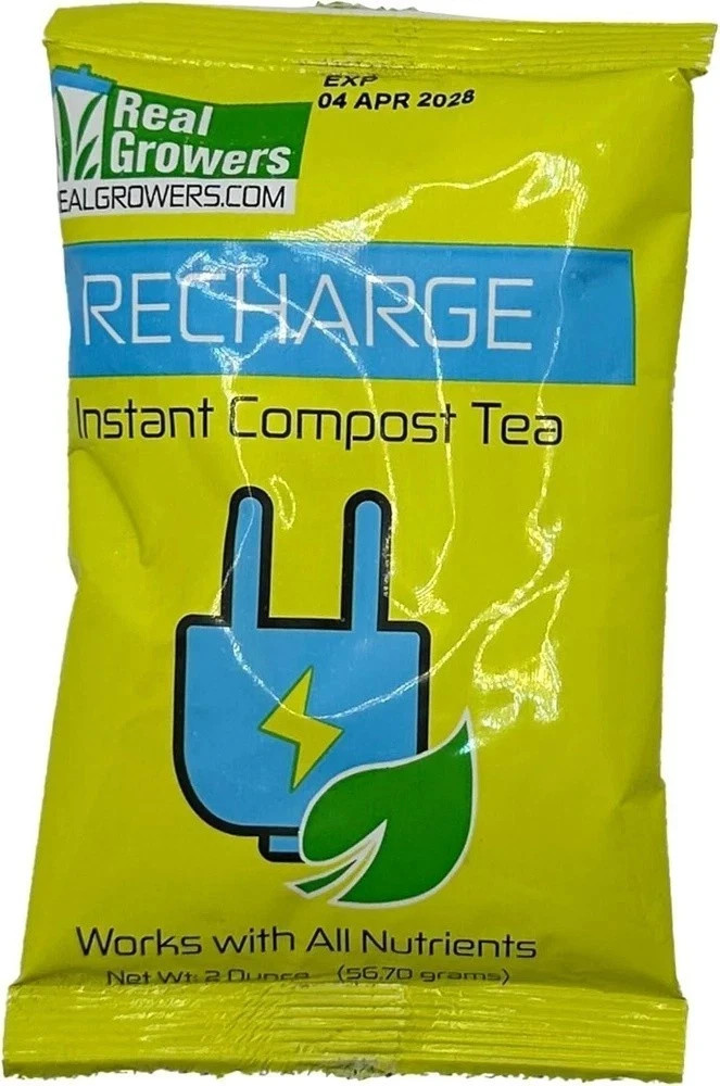 Real Growers Recharge - Soil Microbe Superpack Natural Plant Growth Stimulant