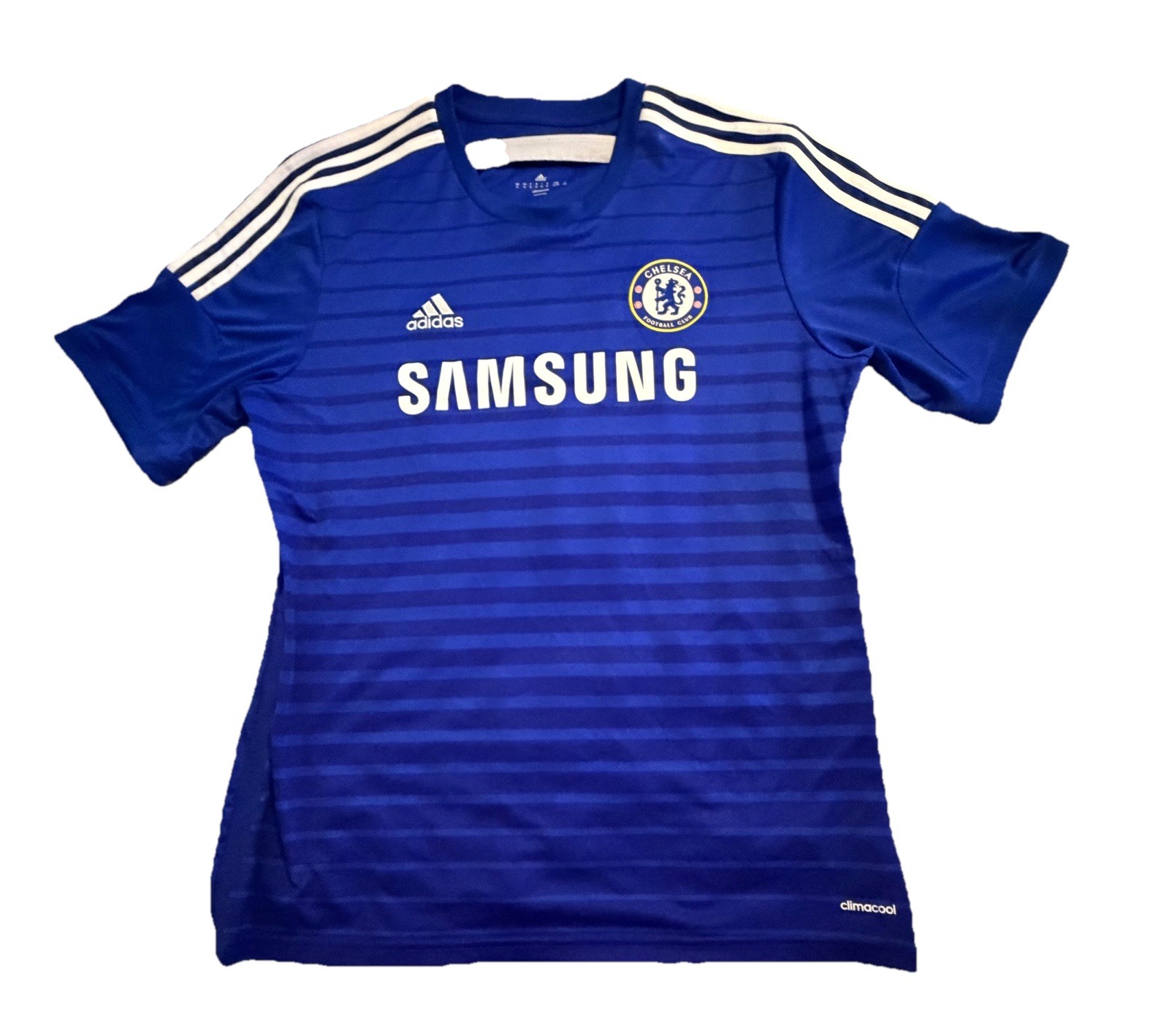 Chelsea Football Club Jersey Shirt 2014 2015 Home Adidas G92151 Men\'s XL Blue Chelsea Football Club Jersey Shirt 2014 2015 Home Adidas G92151 Men\'s XL Blue