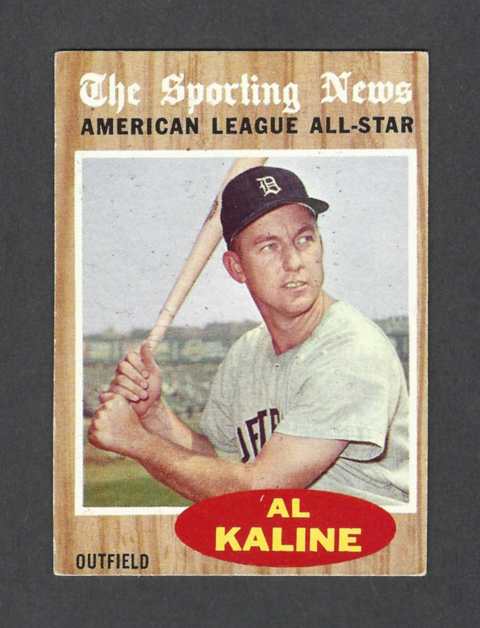 1962 Topps #470 Al Kaline Detroit Tigers