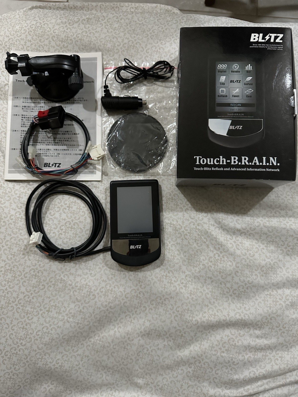 Blitz Touch Brain 15158 Lexus Toyota Universal JDM OBD Digital Gauge Cluster
