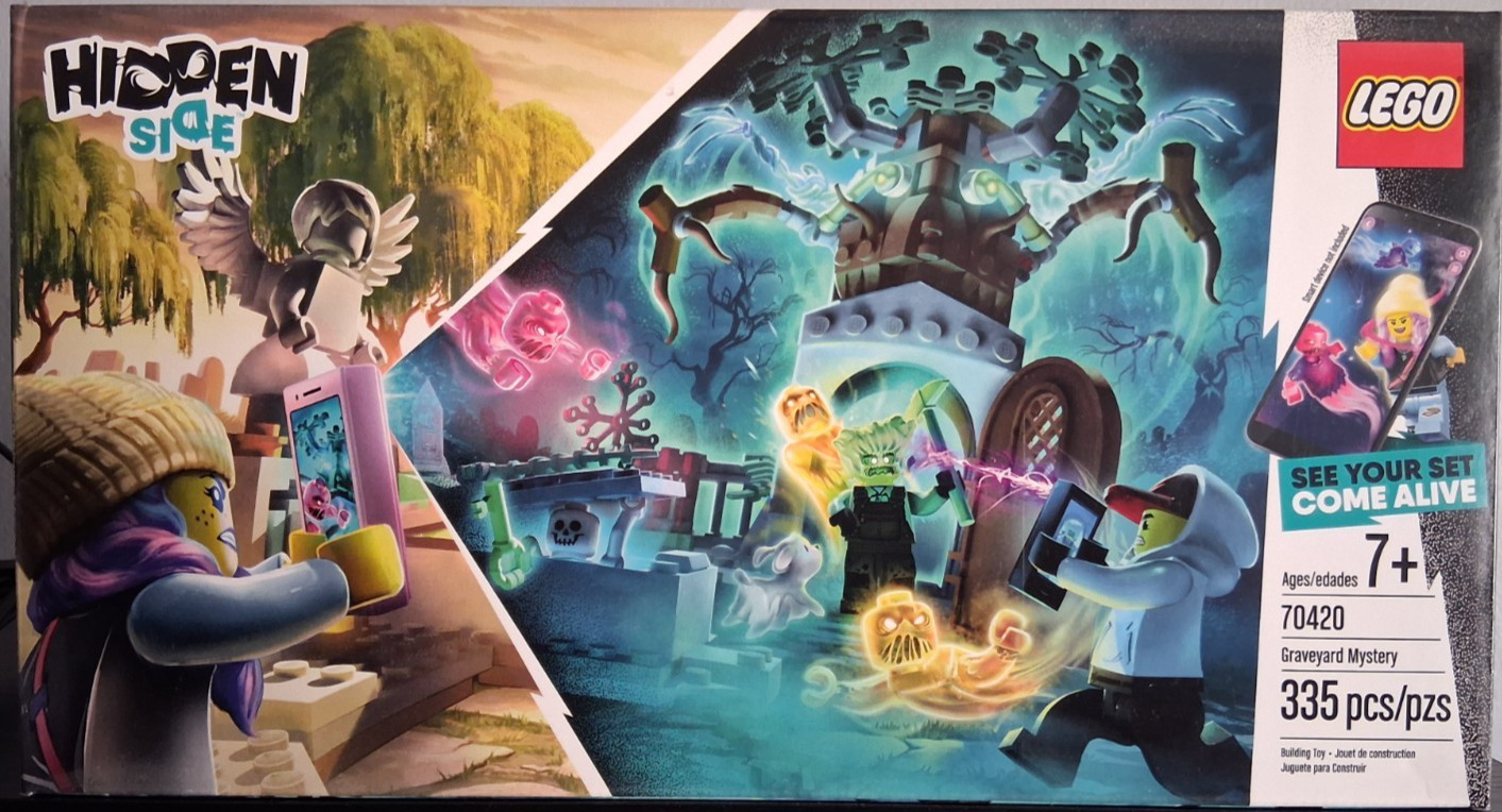 LEGO HIDDEN SIDE: Graveyard Mystery (70420) NIB Factory Sealed 100% Authentic