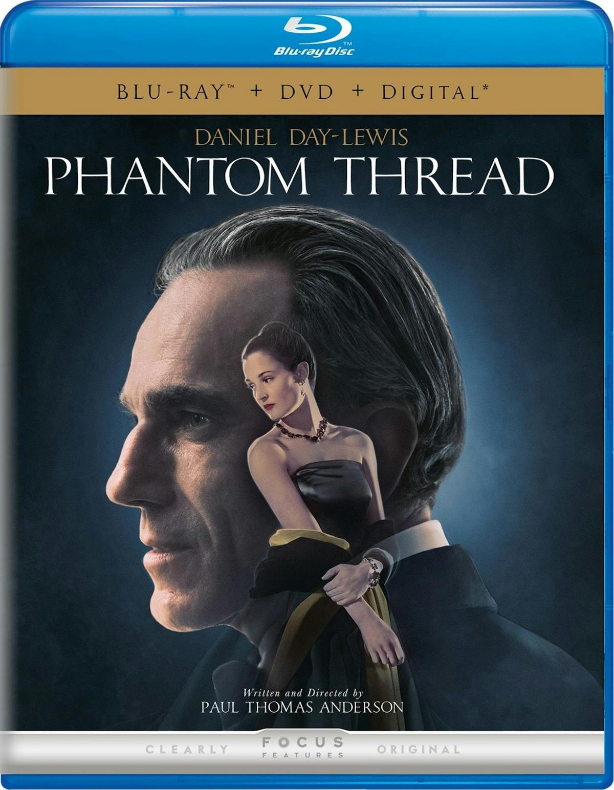 Phantom Thread Blu-ray Daniel Day-Lewis NEW