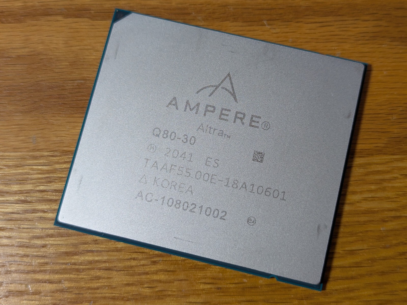 LOT 100x AMPERE Altra Q80-30 80 Core 3.00GHz ES LGA4926 Arm CPU AC-108021002