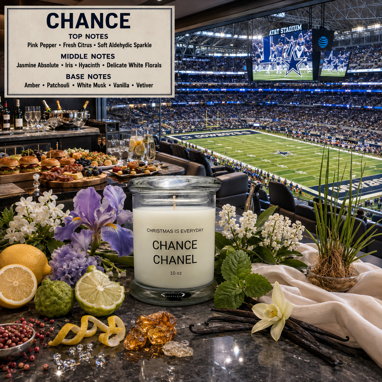 Wood Wick  CHANCE  (dupe) By Christmas is Everyday Candle Co