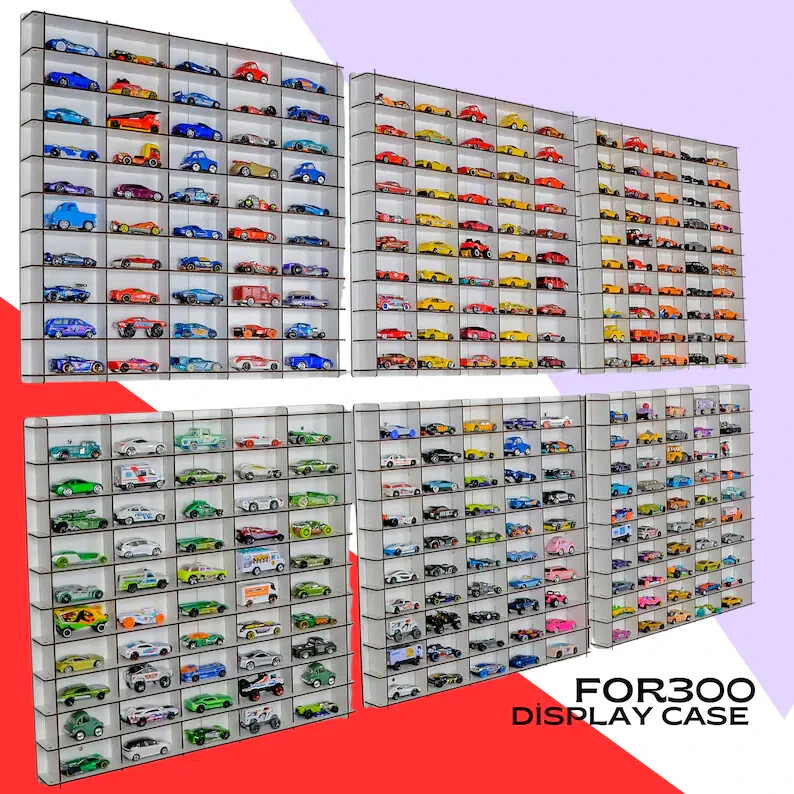 For 300 and more 1/64 Car Compatible Display Case For 300 and more 1/64 Car Compatible Display Case