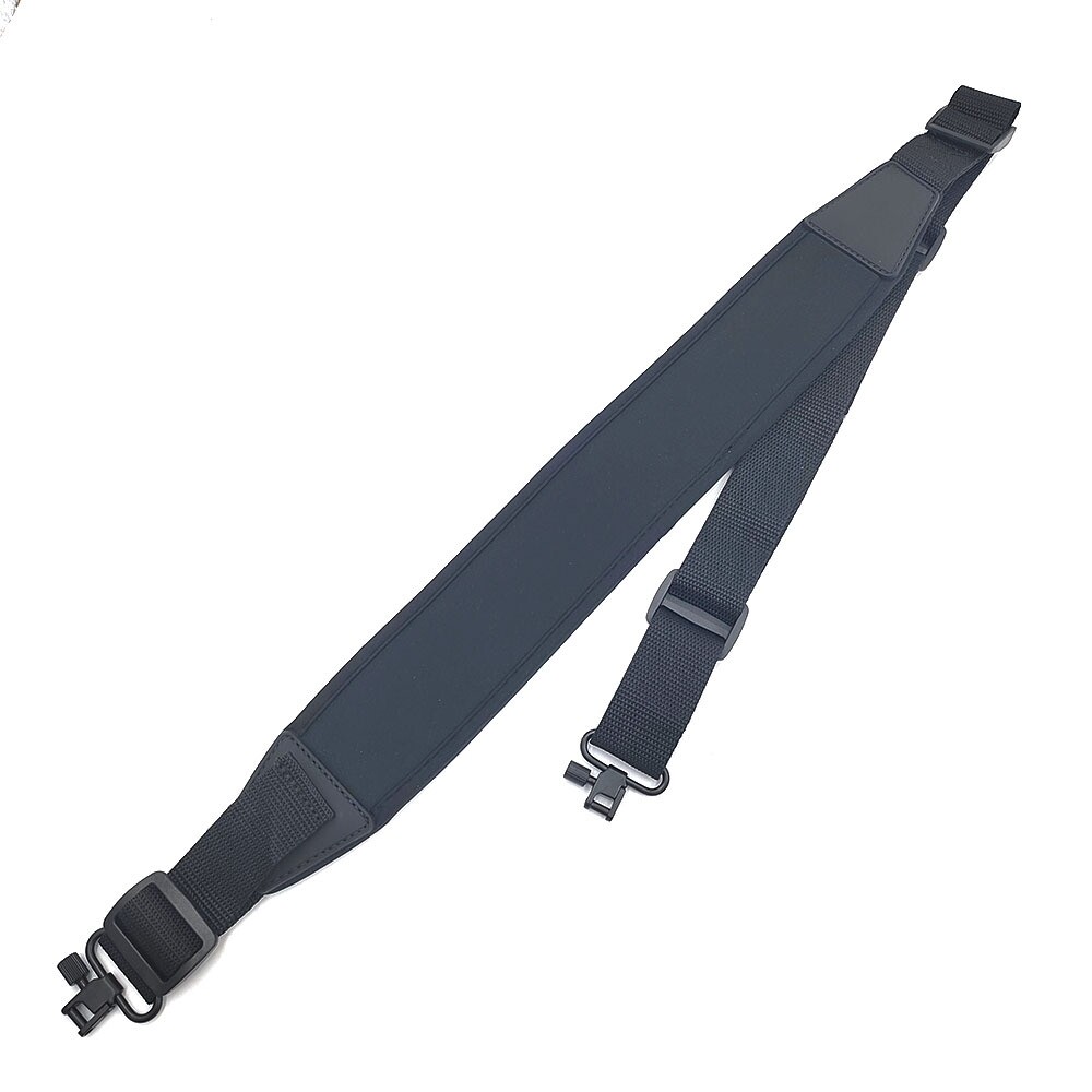 Camouflage 2 Point Rifle Gun Sling with Swivels & Neoprene Shoulder Padded Strap