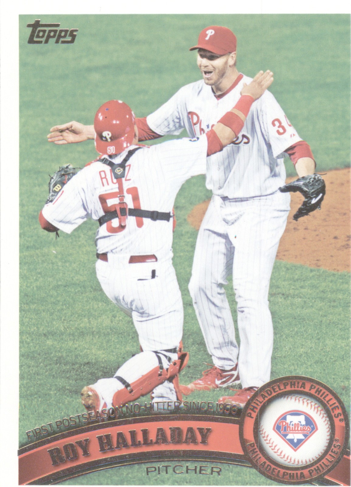 2011 Topps #359 Roy Halladay 2011 Topps #359 Roy Halladay