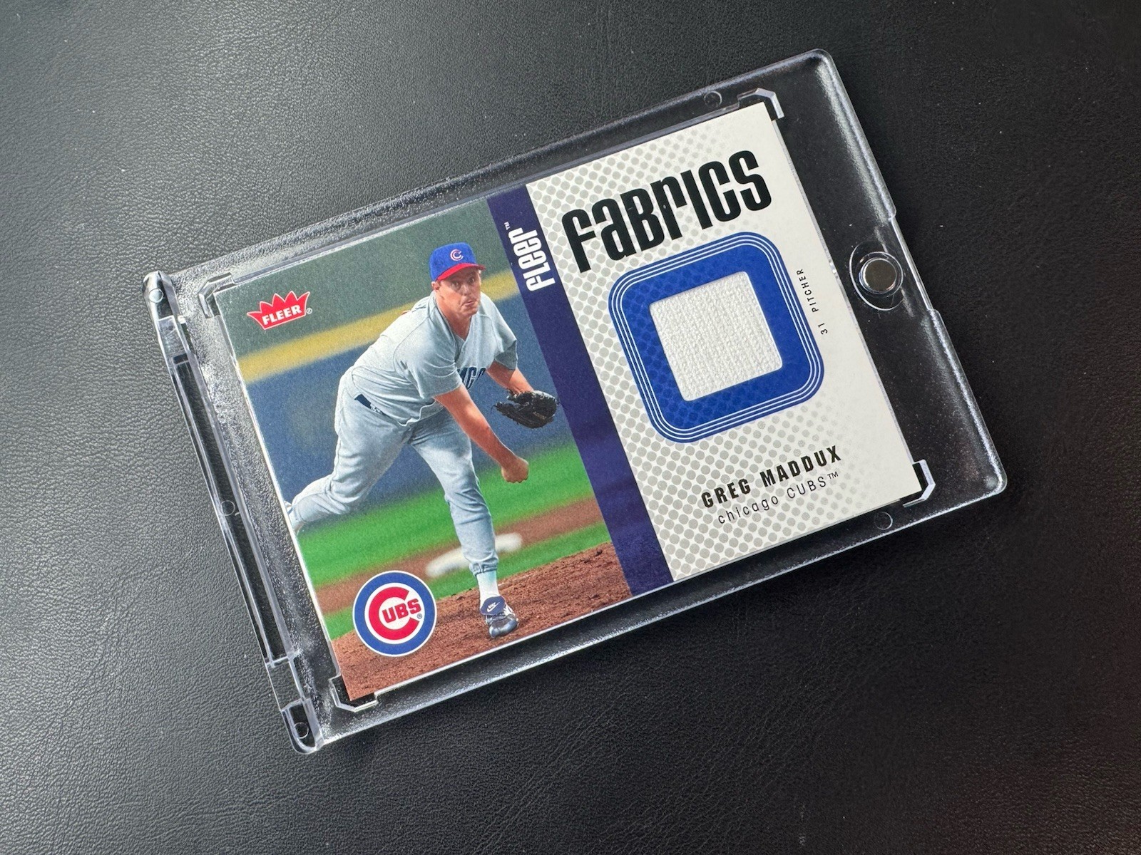 2006 Fleer - Fabrics Greg Maddux #FF-GM (MEM)