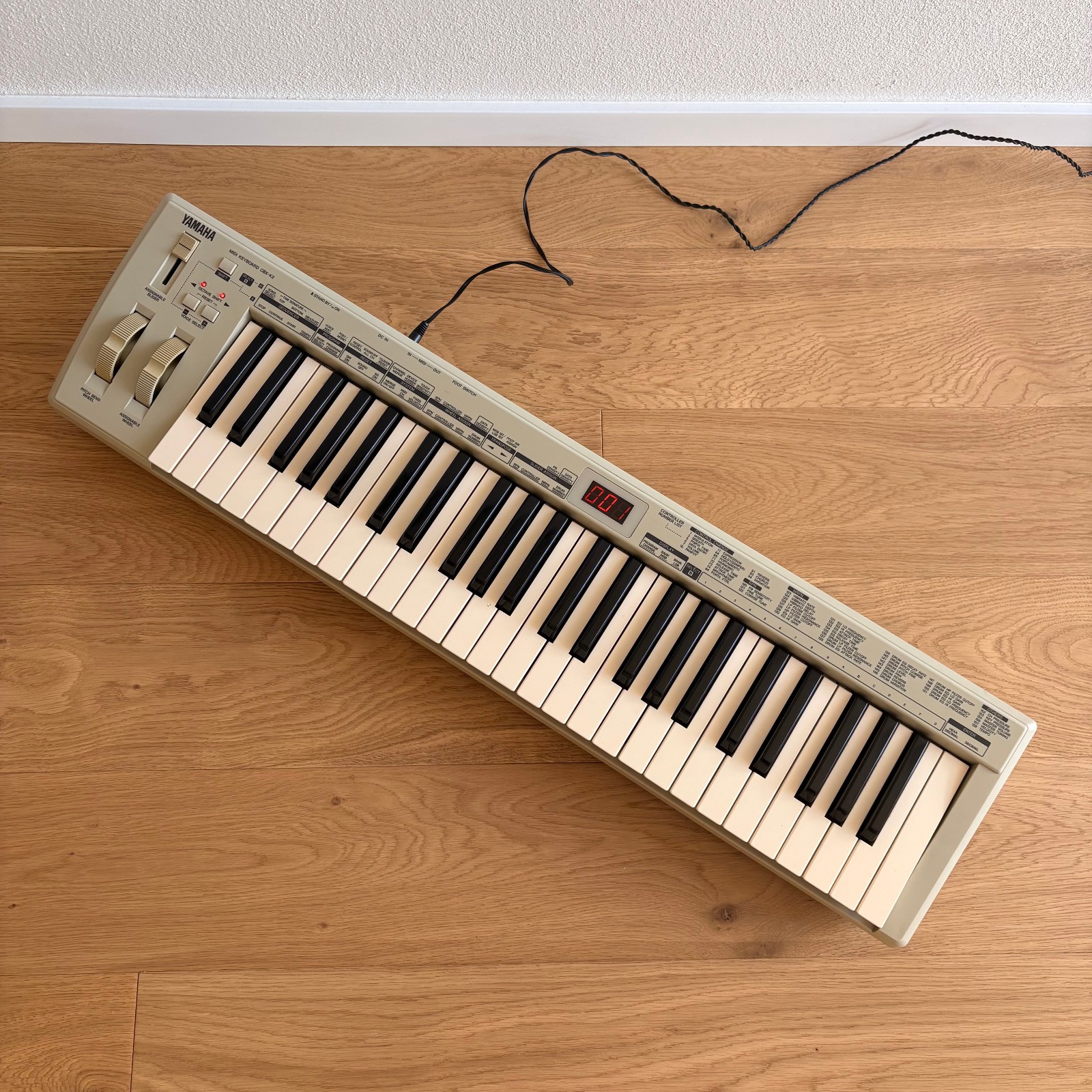 Yamaha CBX-K2 (Japan, 1990s) Rare and Vintage Midi Keyboard Controller