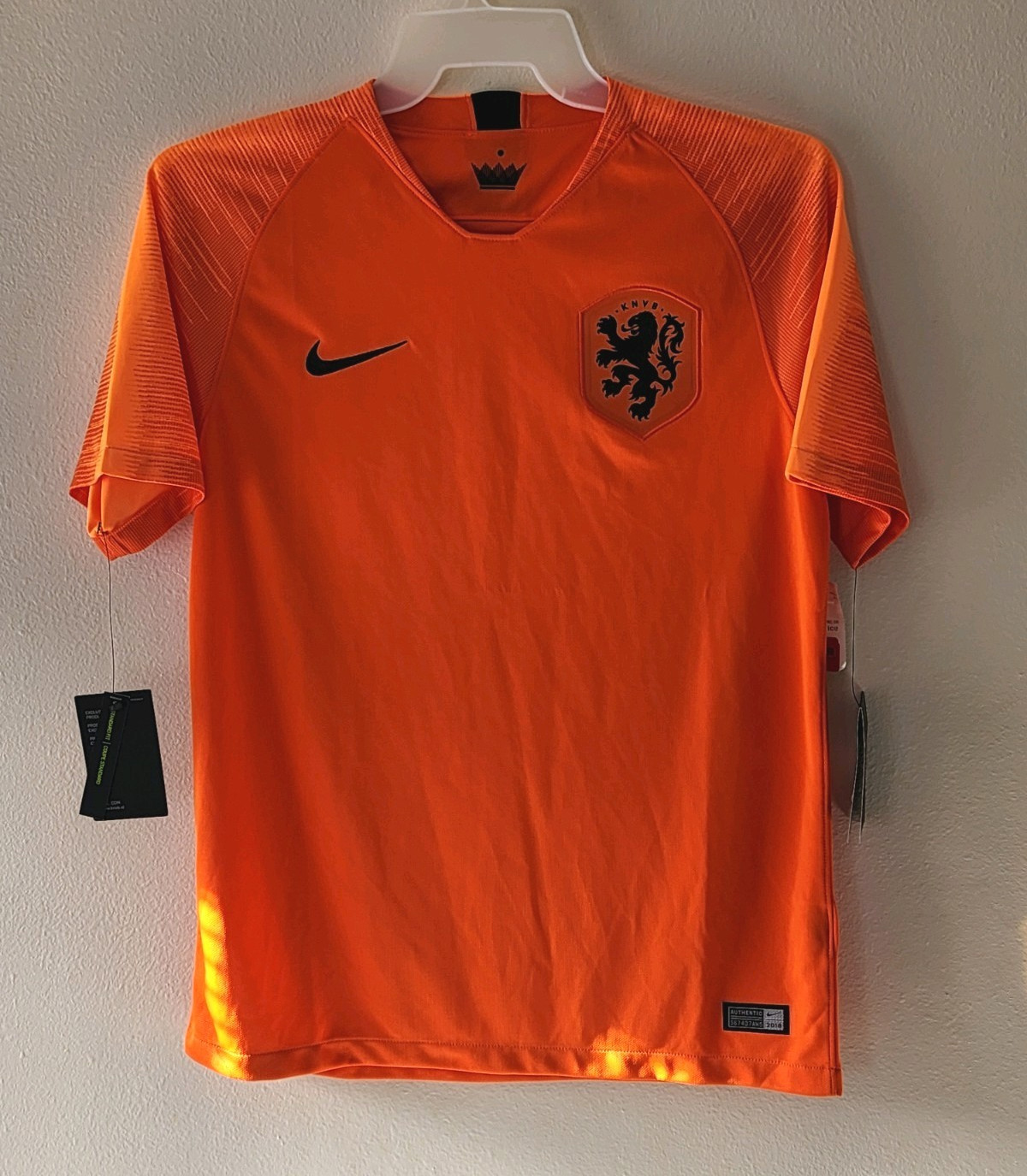 Netherlands KNVB Orange National Team Soccer Shirt Top