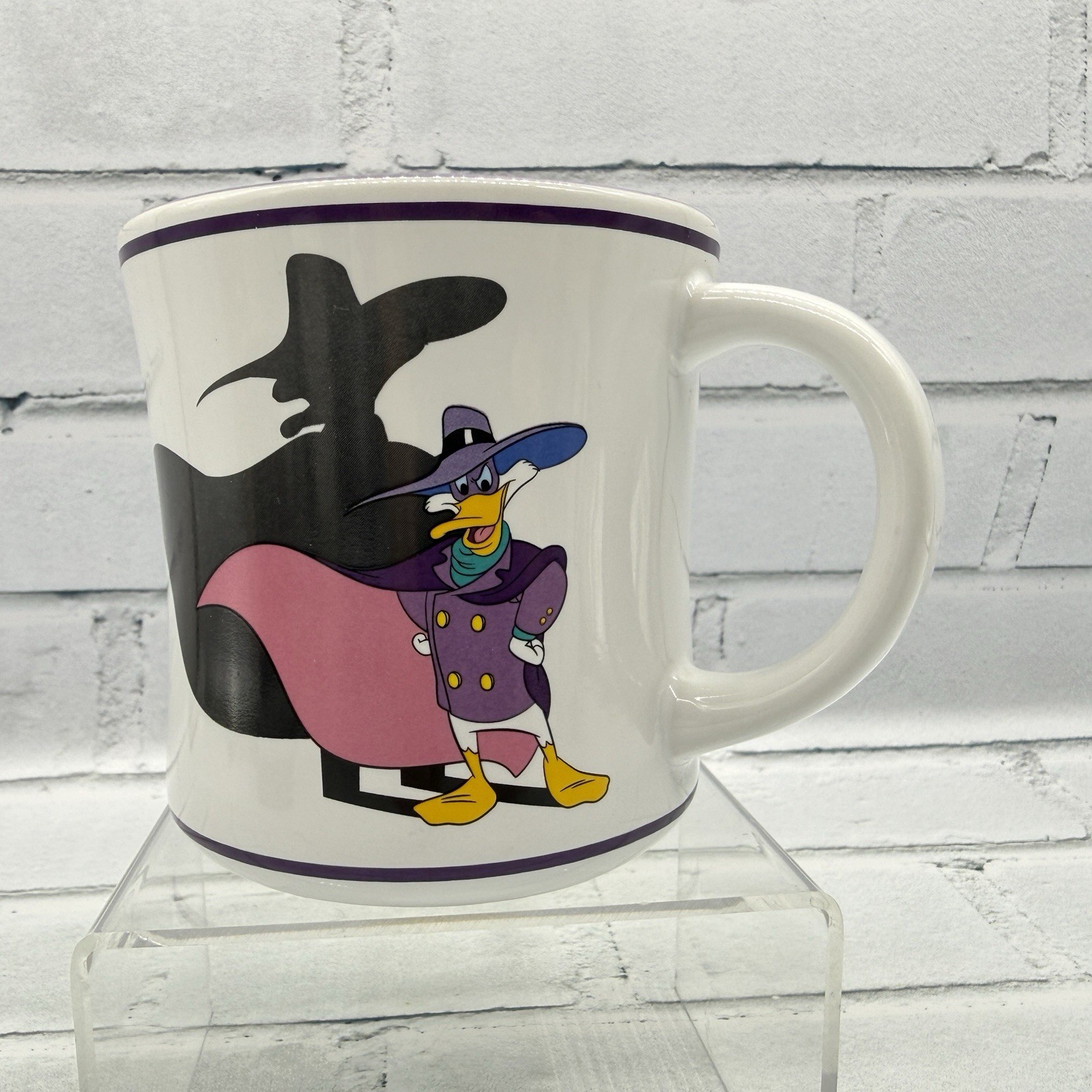 Disney Darkwing Duck Coffee Mug Cup 12oz Disney Afternoon Thunderquack