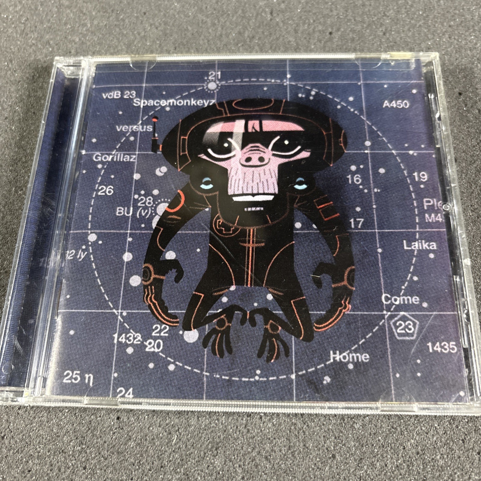 Spacemonkeyz vs Gorillaz/Laika Come Home CD Tested No Skips Spacemonkeyz vs Gorillaz/Laika Come Home CD Tested No Skips