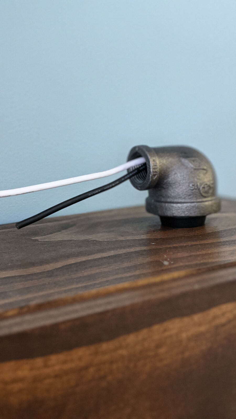 Steampunk Industrial Iron Pipe Lamp/Light Socket 1-1/4\