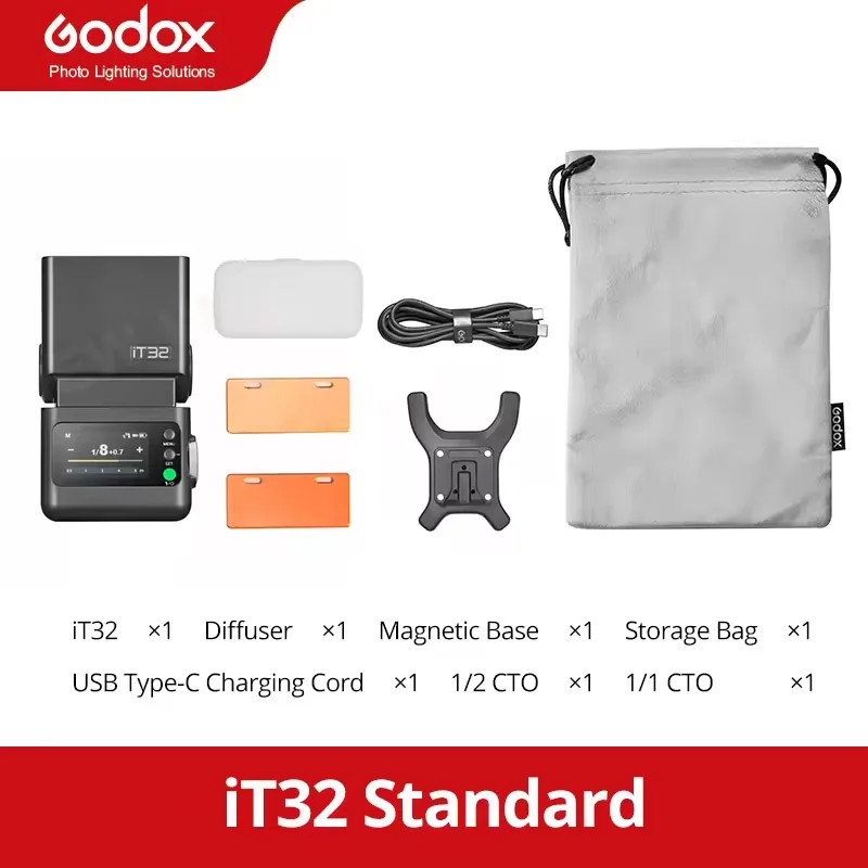 Godox iT32 TTL iFlash TTL HSS Camera Flash with X5 Flash Trigger for C/N/S/F/O