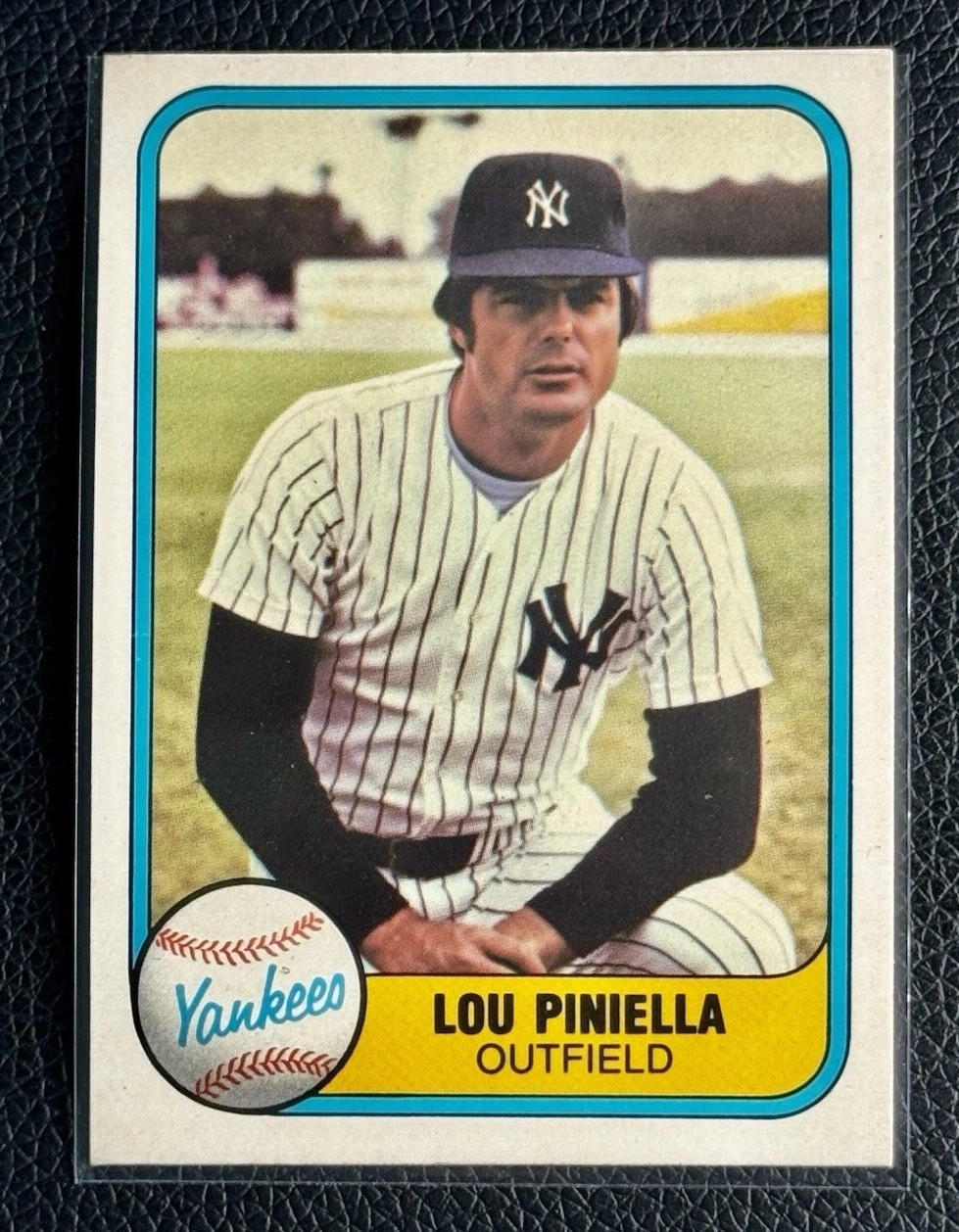 ⚡️Stellar Vintage⚡️1981 Fleer Lou Piniella #85 New York Yankees ICON MLB ⚡️Stellar Vintage⚡️1981 Fleer Lou Piniella #85 New York Yankees ICON MLB