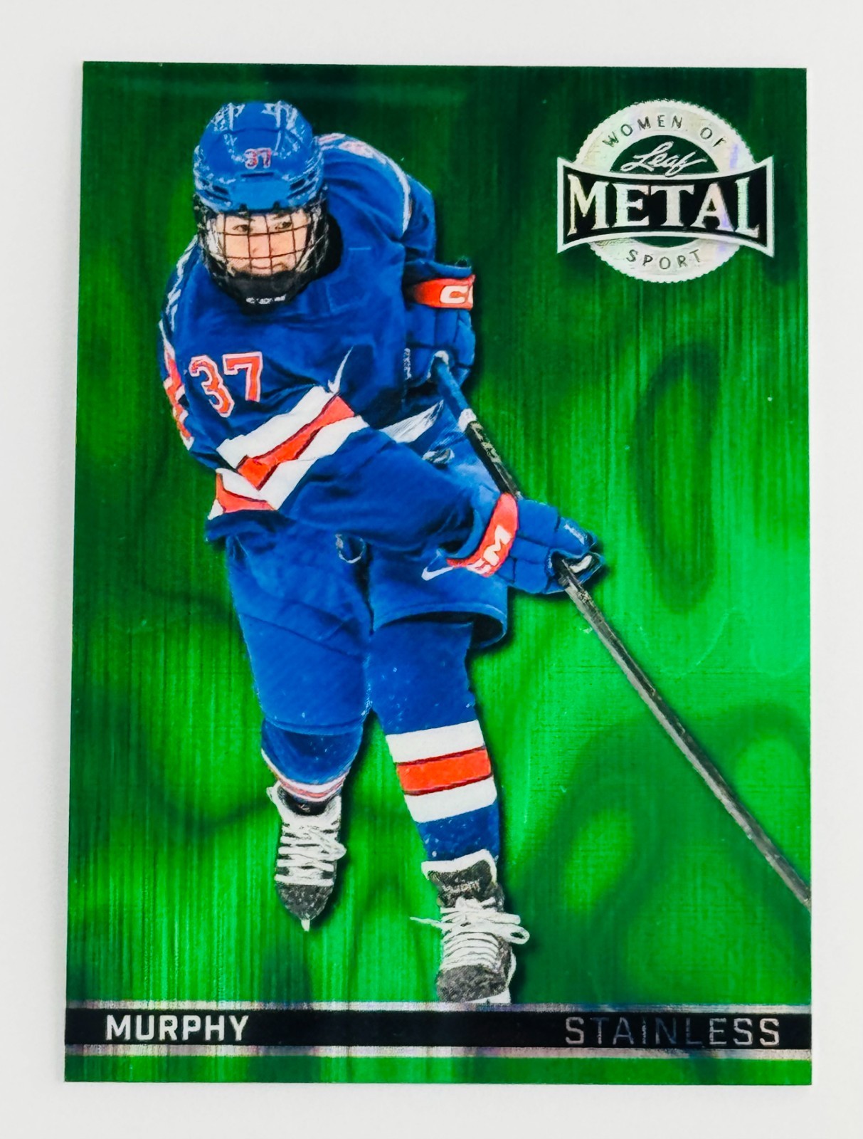 2026 Women of Sport Abbey Murphy Stainless 1/1 USA Hockey One-of-One Minnesota 2026 Women of Sport Abbey Murphy Stainless 1/1 USA Hockey One-of-One Minnesota
