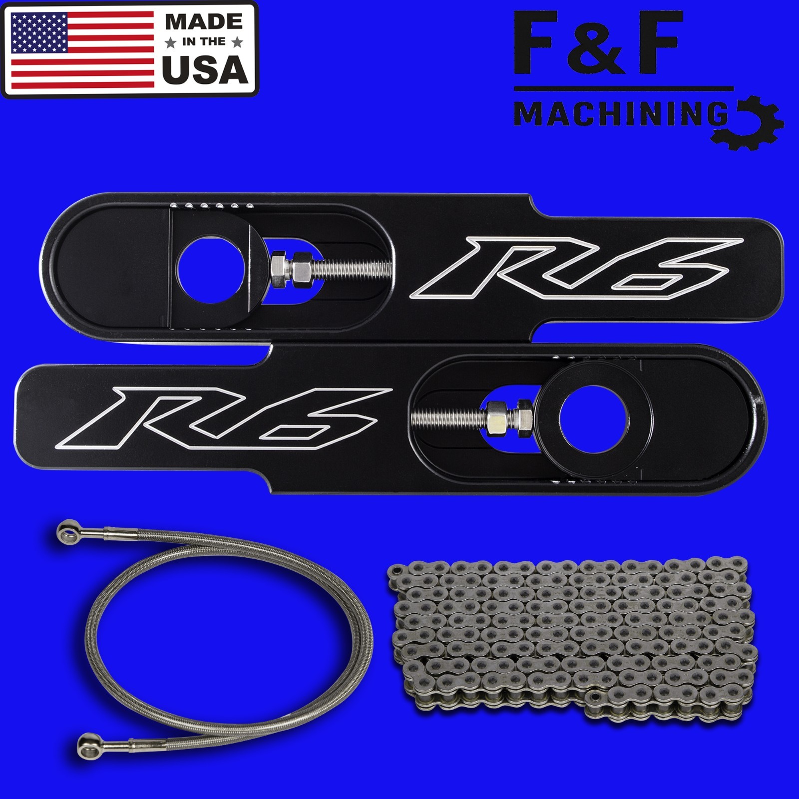2006-2016 Yamaha YFZ R6 bolt on swingarm extensions Kit \ 2006-2016 Yamaha YFZ R6 bolt on swingarm extensions Kit \