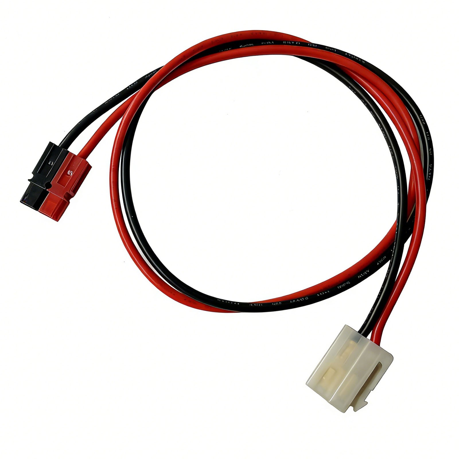 New 2 Ft Ham Radio Adapter Cable T-Type Power Source Plug to Anderson Power Pole