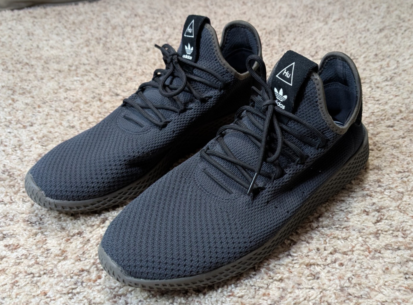 Adidas Pharrell Williams Tennis HU 11.5 RARE Color Cinder / Core Black GZ9533