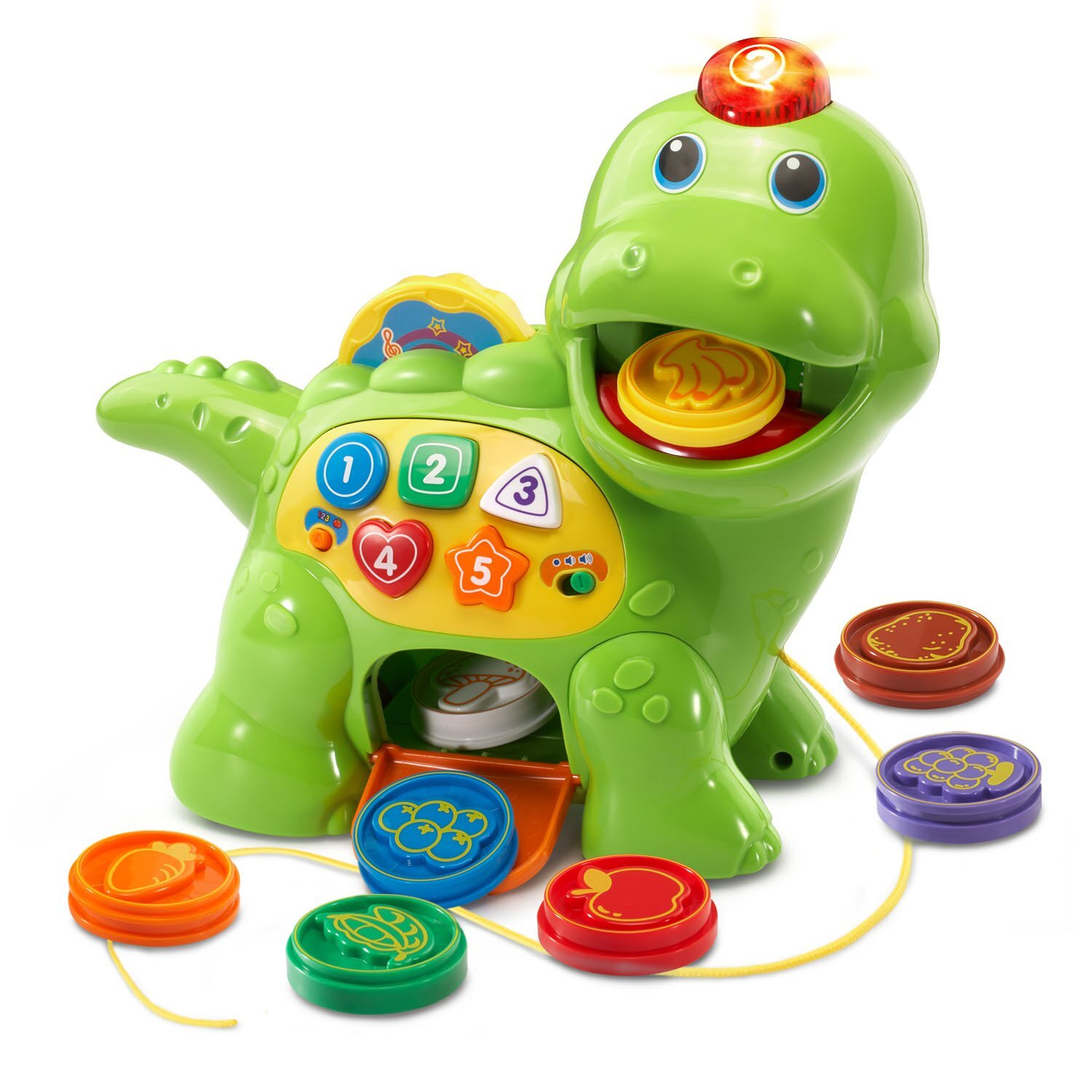 VTech Chomp and Count Dino Baby Learning Toy Interactive Feeding Toy