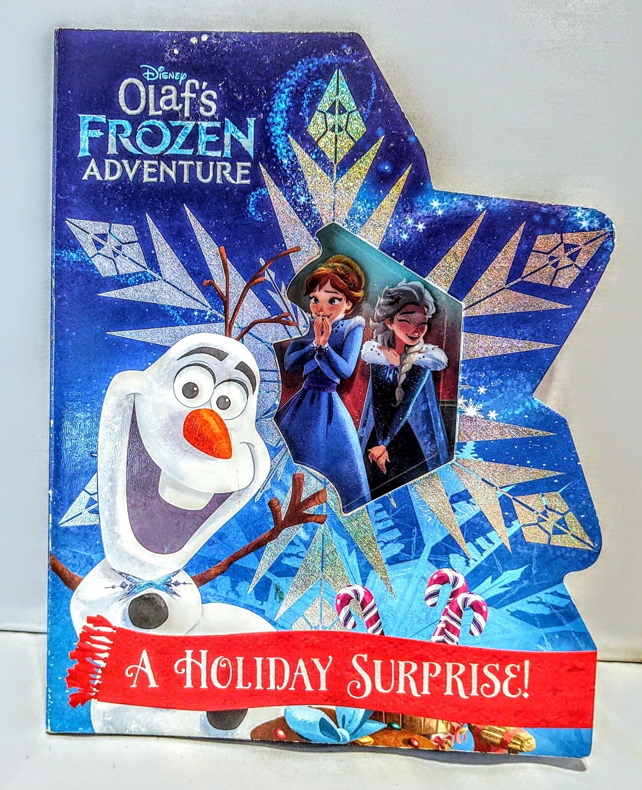 Disney Olaf\'s Frozen Adventure A Holiday Surprise board book Christmas Gift Olaf Disney Olaf\'s Frozen Adventure A Holiday Surprise board book Christmas Gift Olaf