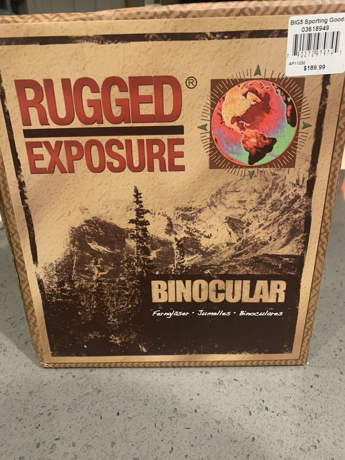Rugged Exposure 30x60 Zoom Binoculars New In Box Never Used Rugged Exposure 30x60 Zoom Binoculars New In Box Never Used