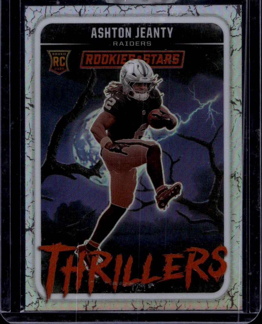 2025 Panini Rookies & Stars #3 Ashton Jeanty Thrillers Silver 2025 Panini Rookies & Stars #3 Ashton Jeanty Thrillers Silver