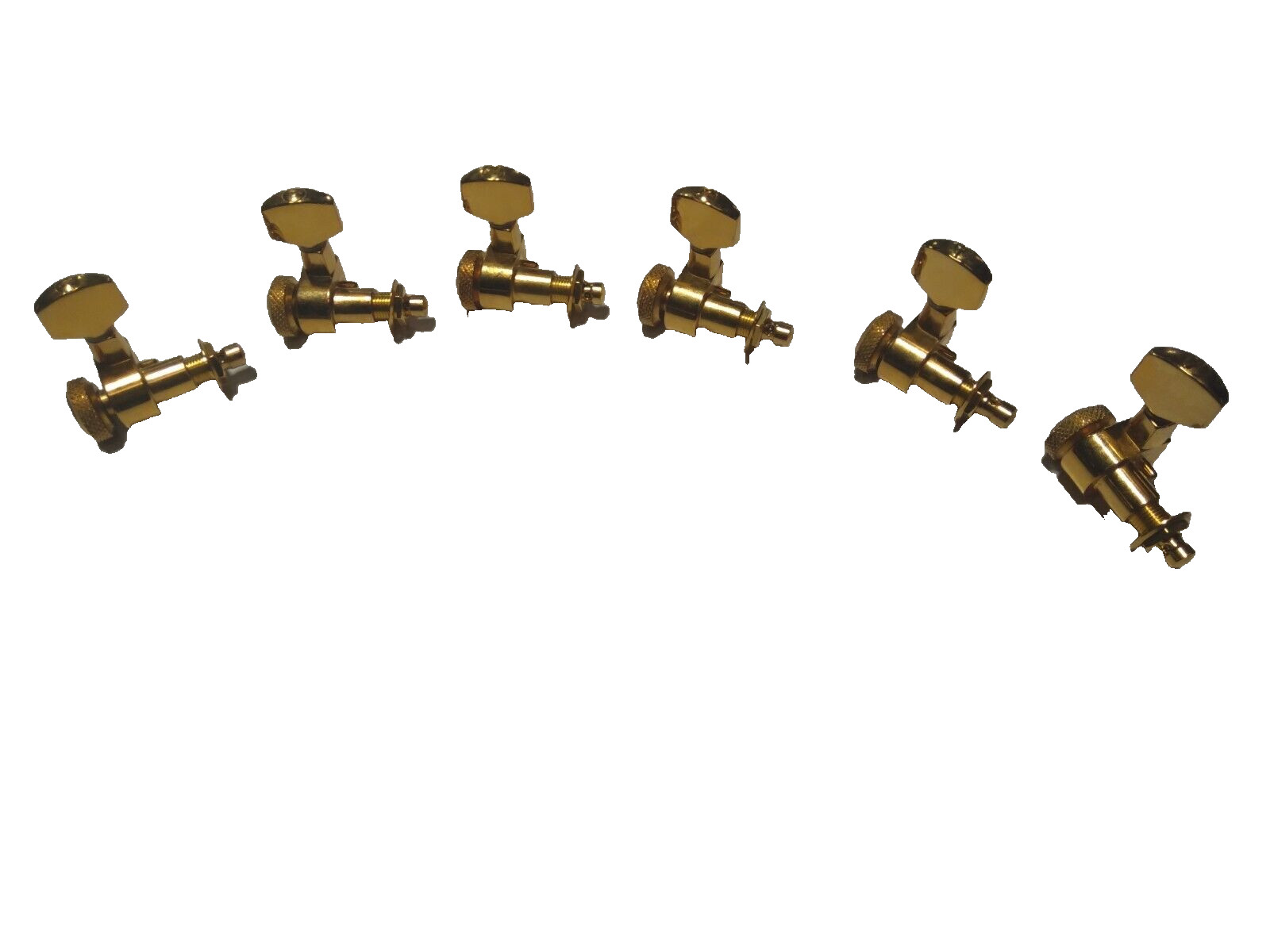Gold Guitar Tuners (Set of 6) – Replacement Machine Heads for 1989 Peavey Falcon