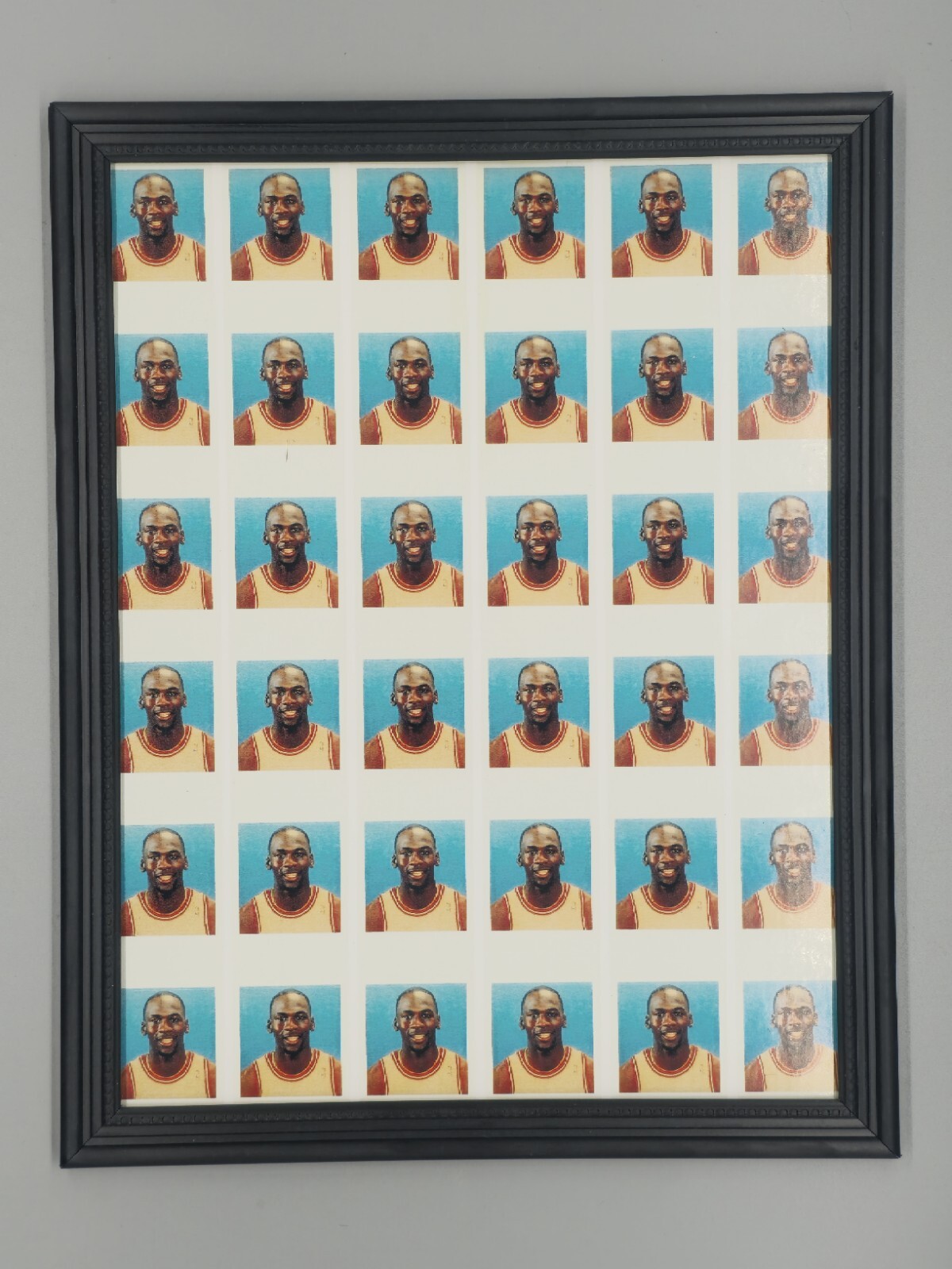 1988 Michael Jordan - Fournier Estrellas - DIY Uncut Sticker Sheet